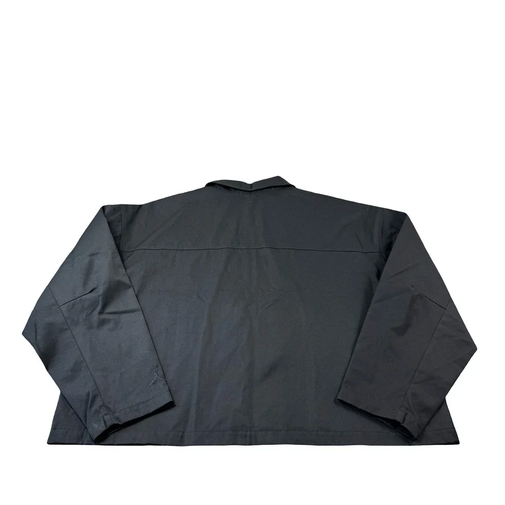 Jordan X J.Balvin Black Heavy Cotton Chore Full Zip Mens Jacket Size 2XL NWT